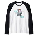 Photo Gallery divertente my kdrama binge shirt idea regalo per i fan del dramma coreano maglia con maniche raglan Photo Gallery divertente my kdrama binge shirt idea regalo per i fan del dramma coreano maglia con maniche raglan