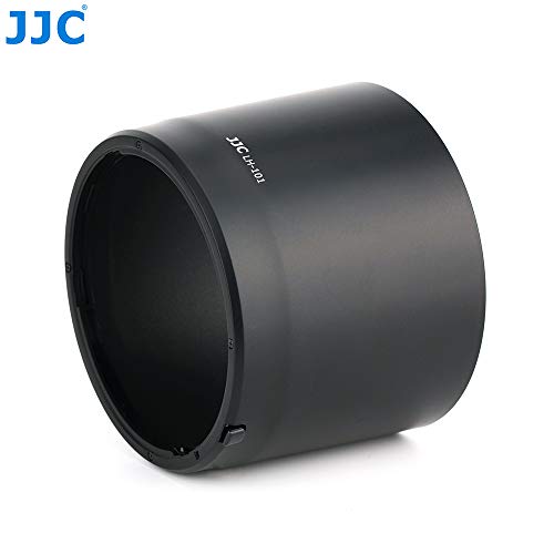 Image of JJC LH-101 Black Dedicated Bayonet Mount Lens Hood Shade, Compatible with Canon RF 800mm f /11 is STM Lens, Reversible Non-Glare Matte Finish, Replacement of ET-101 Lens Hood