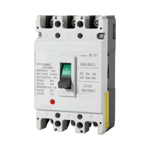 Disjoncteur 4P 400A triphasé boîtier moulé pour réseau électrique - 2
