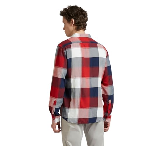 Image of Pepe Jeans Men's Regular Fit Full Sleeve Checkered Cotton Casual Shirt | Check Shirt for Man | Smart & Stylish | Multiple Styles | Mens Casual Shirts