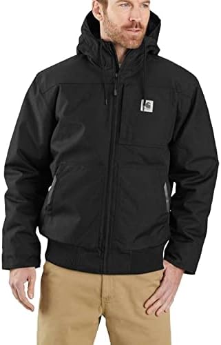 Carhartt Mens Yukon Extremes Loose Fit Active Insulated Jacket, Black, Large US