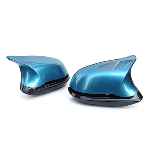 Rétroviseurs pour BMW Série 1 2 3 4 X1 coques de remplacement complètes noires