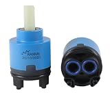 WANHAI 40mm High Basement Ceramic Faucet Cartridge Replacement for Single Handle of the Kitchen Fauc