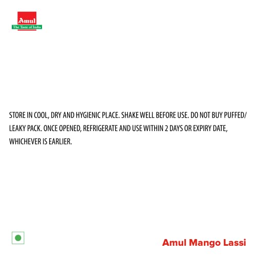 Image of Amul Mango Lassi, 1L Tetra Pack