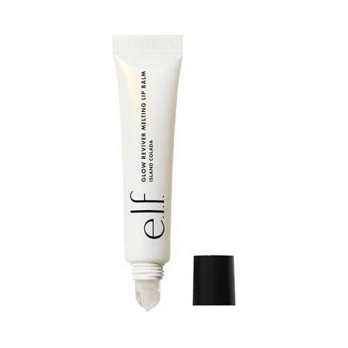 Image of e.l.f. Glow Reviver Melting Lip Balm, Hydrating Tinted Lip Balm For A Glossy Finish & Soft, Supple Lips, Vegan & Cruelty-Free, Island Colada