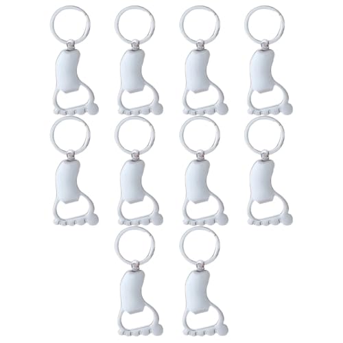 Ouvre-bouteille porte-clés en métal compact facile à utiliser - 2
