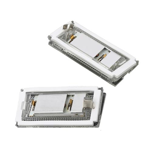 Luz led de matrícula Canbus anti-error bombillas blancas coche para E46 4D 3