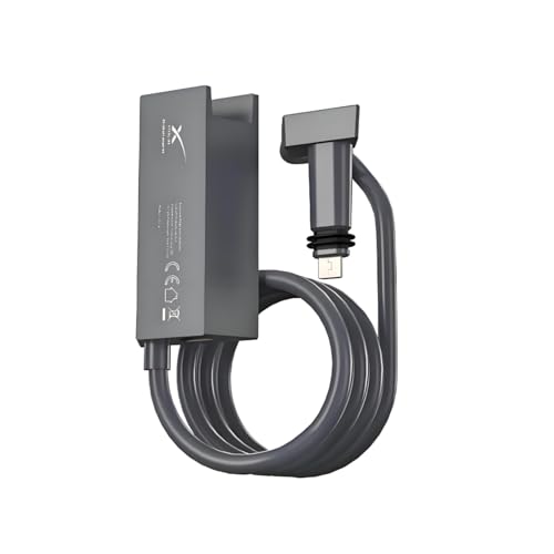 Ethernet Adapter for Starlink Gen 2 – RJ45 Wired Network Cable, Plug & Play Outdoor Ethernet Converter for Rectangular Dish – Weather-Resistant 1m Cable