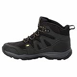 Jack Wolfskin MTN Attack 3 Texapore MID K Outdoorschuhe, Black/Burly Yellow XT, 37 EU