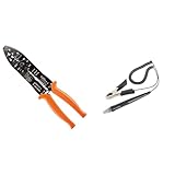 【セット買い】Amazon.co.jp限定 エーモン(amon) 電工ペンチ 全長約255mm 4960 + Amazon.co.jp限定 エーモン(amon) 検電テスター(光と音タイプ) 通電確認+極性確認 (オートテスター)4963