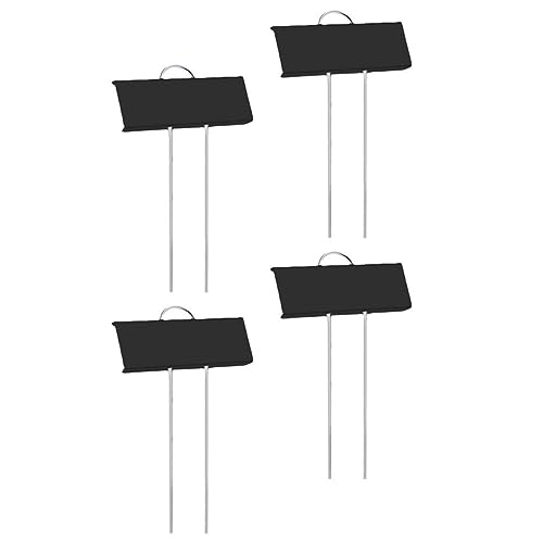 BESPORTBLE 4 Piezas Soporte Para Plantas De Jardín Clips De Jardín Etiquetas De Jardin Etiquetas De Jardín Estacas De Plantas Etiquetas De Plantas Marcadores De Plantas Acero Inoxidable