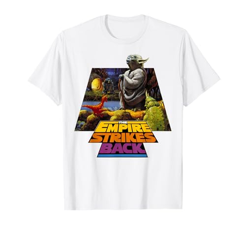 Image of Star Wars The Empire Strikes Back Yoda Meditate Poster T-Shirt