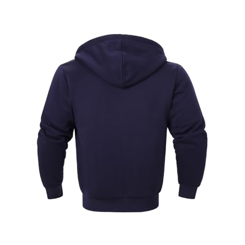 Image of TanBridge Plaid Flannel Hoodie Sherpa Fleece Lined Shirt Jacket Cotton Hoodies Zip Up Winter Warm Coat