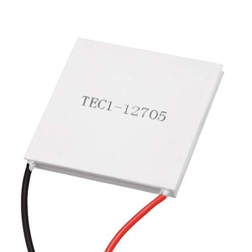 Lheng Semiconductor Refrigeration Tablets TEC1-12705 12V 5A Heatsink Thermoelectric Cooler Cooling Peltier Plate Module 40x40MM