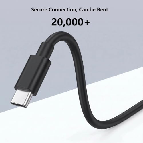 QUTIASE Câble USB-C Chargeur Rapide 100W [1,5m Lot de 2], Câble USB C vers USB C, Charge Rapide PD 3.0 20V/5A pour MacBook Air Pro iPad iPhone 17 16 15 Pro Max Samsung Galaxy Xiaomi et autres - Noir – vue 6