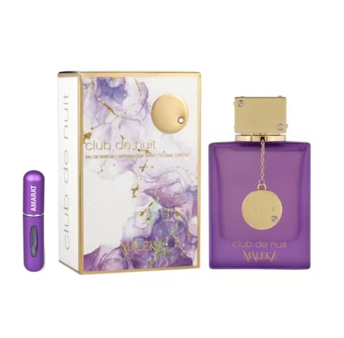 Perfume Club de Nuit Maleka Eau de Parfum 105 ml, Perfume Árabe...