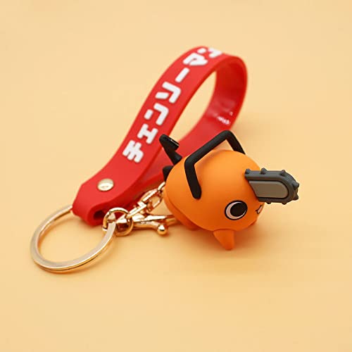 Image of AUGEN Chainsaw Action Figure Keychain Limited Edition for Car, Decoration, Cake, Office Desk & Study Table (Pack of 1)