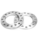 KSP 8 Lug Universal Wheel Spacers 12mm, 1/2in 8x6.5 8x165.1 8x170 8x180 Lug Spacer for F350 250 Ram 2500 3500 Express Silverado Suburban Sierra 2500 3500HD Dually Wheel, 2PCS CNC Machined Spacer