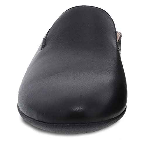 Image of Dansko Lexie Slip-On Mules for Women - Comfortable Flat Shoes with Arch Support - Versatile Casual to Dressy Footwear - Lightweight Rubber Outsole
