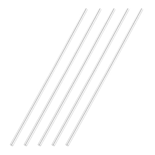 sourcing map Varilla redonda de aluminio, 9/32 pulgadas de diámetro, barra de metal sólido 6061 de 15.9 pulgadas de longitud para herramientas de manualidades, paquete de 5