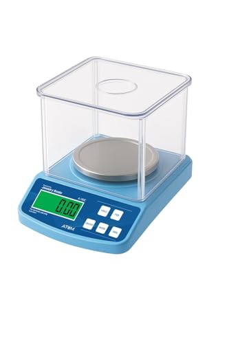 Image of High Precision Lab Scale Digital Analytical Electronic Balance Laboratory Lab Precision Scale Jewelry Scales Kitchen Precision Weighing Electronic Scales 0.01g Calibrated (600g)