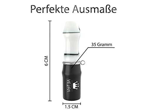 Shisha wiederverwendbares Hygiene Mundstück VEIRA Premium - hochwertiges Shisha Zubehör aus Acryl - Hygienemundstück… – Bild 5