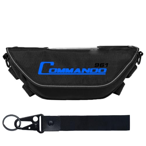 Sac à outils de moto pour Commando 961 guidon étanche noir