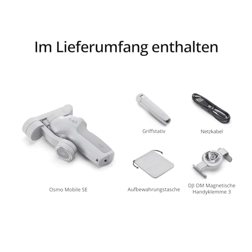 Gimbal DJI Osmo Mobile SE für Smartphones mit 3-Achsen-Stabilisierung