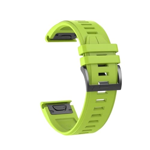 [SRMVRNKNNK] Fit For Fenix 7X Pro �Ή��V���R���X�g���b�v Fit For Instinct 2X/6X 6 Pro 5 5X Plus 3HR Fit For Epix Pro �E�H�b�`�o���h(Green,QuickFit