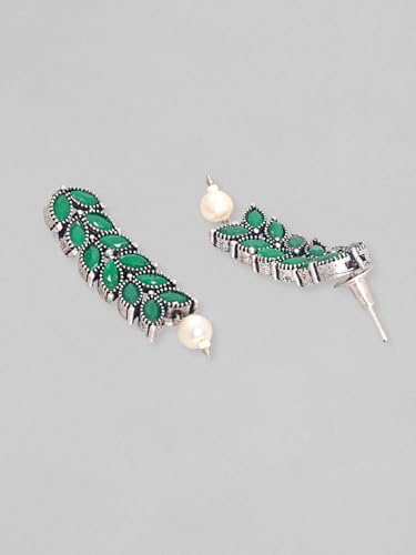Image of Rubans Oxidised Necklace Set Jewellery Gift for Women & Girls