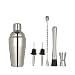 hongbanlemp Cocktail Kit Conjunto de cocteles de cóctel de 6 Piezas - Herramientas de Barras - Sistema de coctelera de Acero Inoxidable Juego de barmanos, Beber Shaker Juego de coctelera (Color : A)