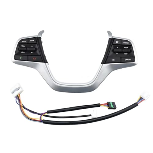 Botón de volante para Hyundai Solaris 1.6L con control de volumen y audio retroiluminado