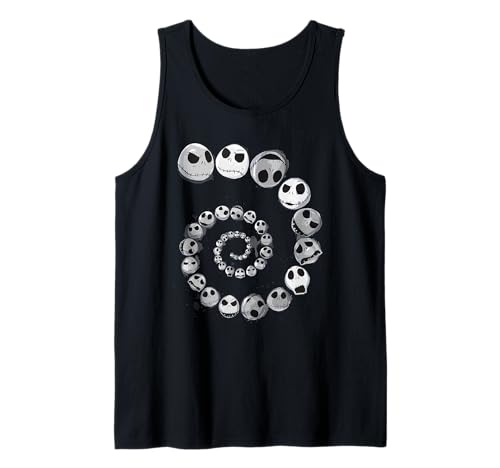 Débardeur Jack Nightmare Before Christmas Disney à motif spirale émotionnelle pour été