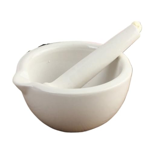 Mortero Cocina Juego de mortero cerámica for el hogar, cuencos molienda for cocina, especias, té, ajo, pimienta, molinos hierbas, tamaño Mini, 60mm, 1 Uds