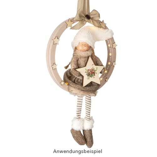 Ideen mit Herz LED-Lichterband, selbstklebend, warmweiß, inkl. Timer, 40er, 135 cm, 100 cm Kabelzulauf