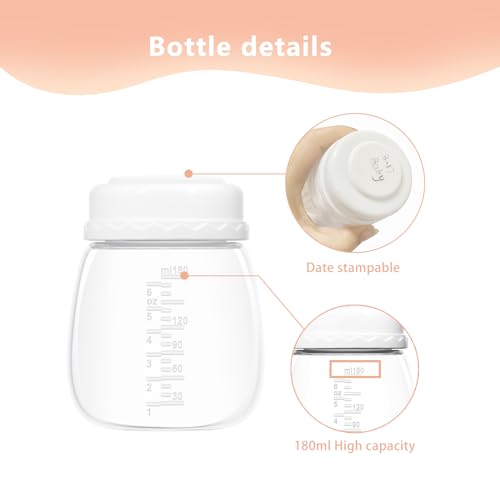 Piezas Extractor de Leche Compatibles con Botellas Spectra, 2 Unidades miniatura 3