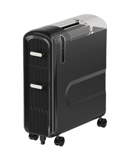 Gabinete organizador de baño negro con papel higiénico y botiquín, diseño delgado, ahorro de espacio para debajo del fregadero