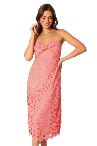 Petal & Pup Women's Tyler Strapless Midi Dress