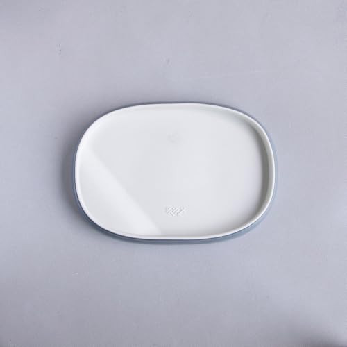 Plato Ovalado Suzuri 9x6" Porcelana Japonesa miniatura 7
