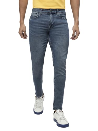 Image of Jack & Jones Men's Slim Fit Mid Rise Jeans