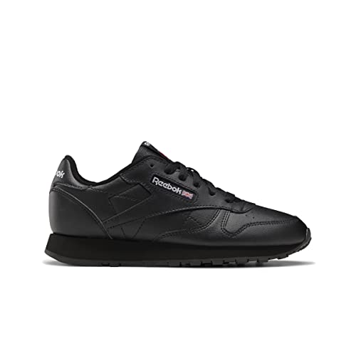 Reebok Classic Leather Basket, Core Black/Core Black/Core Black, 34.5 EU