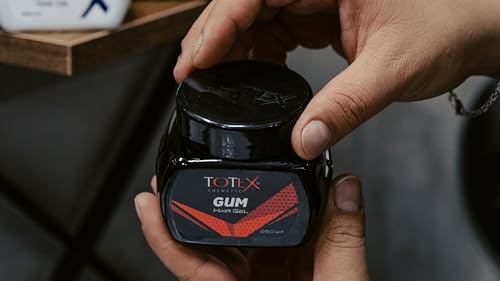 Totex Hair Styling Gum Gel, Ultra Power Strong Edge Control Gummy Gum Red Hair Gel 250ml, 250 ml (Pack of 1) - Image 3