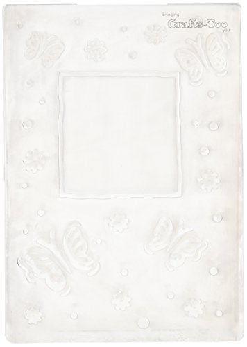 Crafts-Too Embossing Folder, Butterfly Frame
