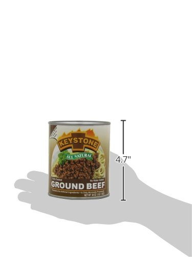 Keystone Meats All Natural Ground Beef, 28 Ounce