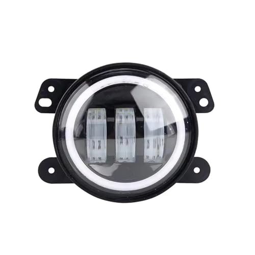 Anillo Halo Blanco DRL potente para faros antiniebla Dodge Journey y Magnum 4"