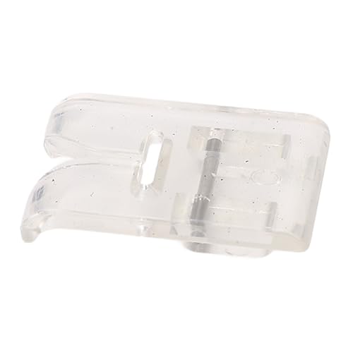 Pie prensatelas para máquina de coser plástico transparente miniatura 5