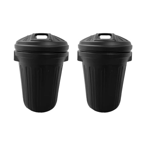 Link Supplies 2 x 80 Litre Strong Bins Cover