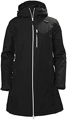 Veste d'hiver longue Helly Hansen noire pour vos marches en ville