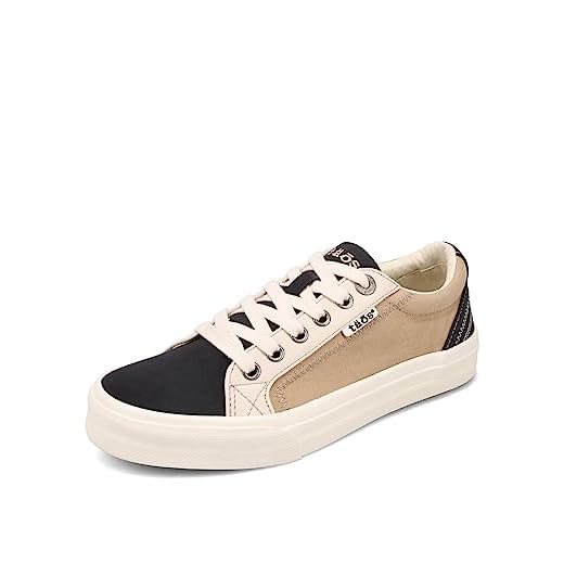 Taos Women's Plim Soul Black Tan Multi Sneaker 8.5 M US