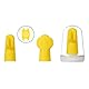 Frida Baby SmileFrida | Babys erste Fingerzahnbürste, ab 3 Monaten, dreiseitige Silikon-Doppelbürste, weiche Zahnbürstenborsten | Zahnbürste + Aufbewahrungsbox